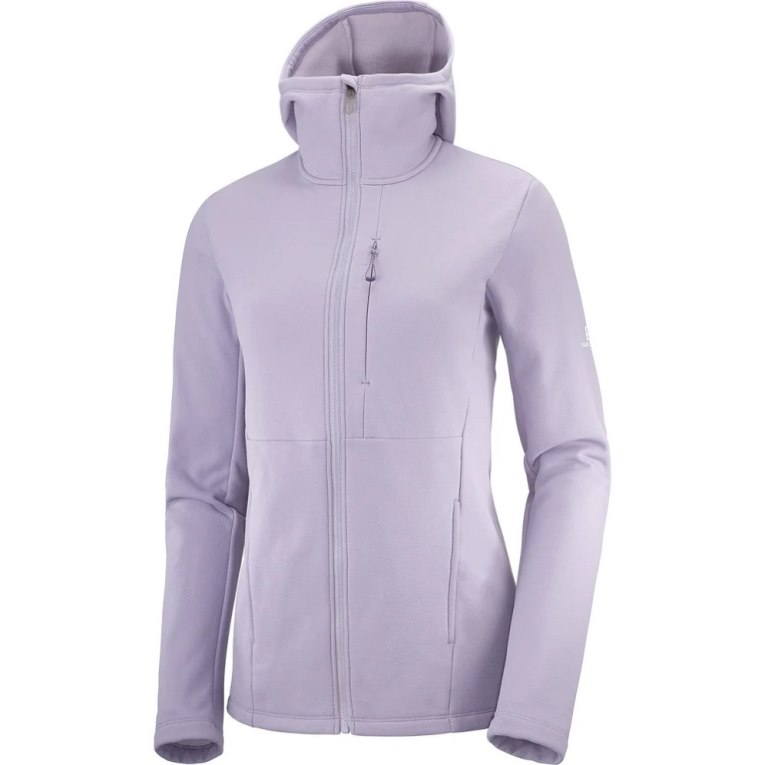 Chaquetas Salomon Essential Xwarm Mujer Lavanda | MX DNLF250
